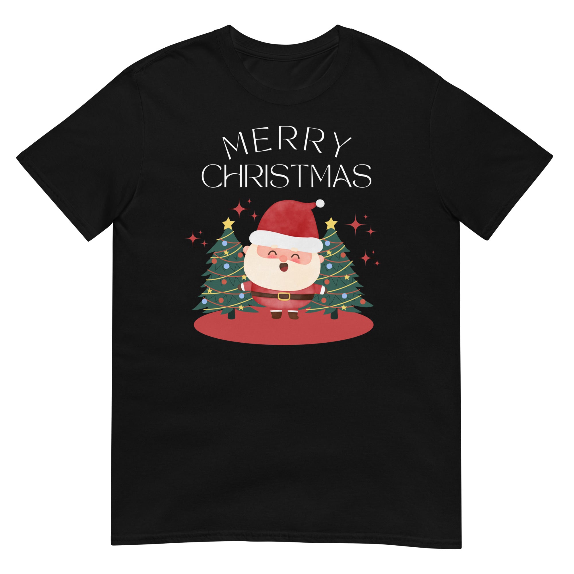 Merry christmas T-Shirt, Kurzärmeliges Unisex-T-Shirt