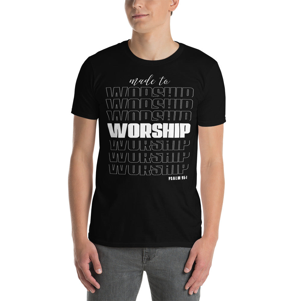 Workship Kurzärmeliges Unisex-T-Shirt - souverista