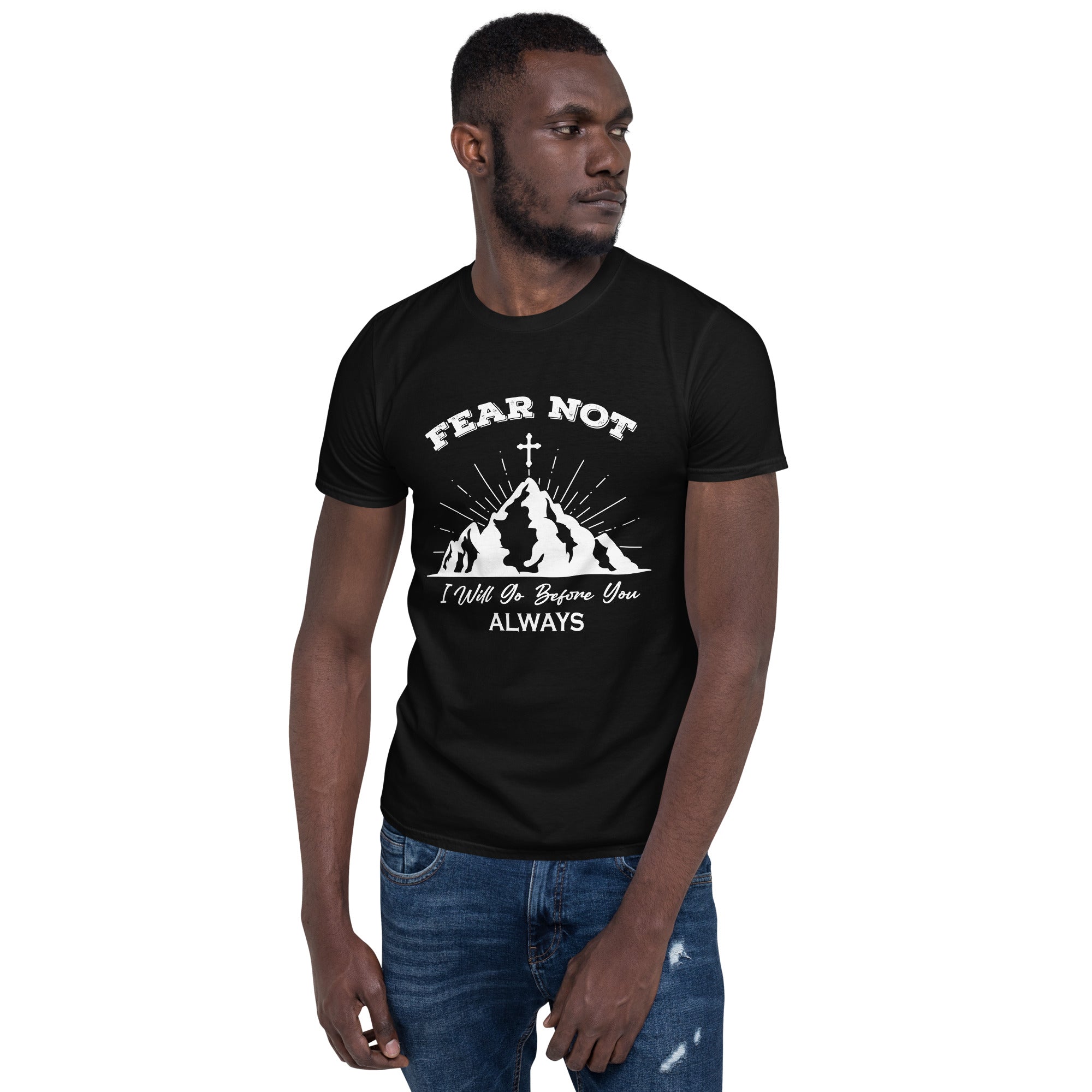 Fear not Kurzärmeliges Unisex-T-Shirt - souverista