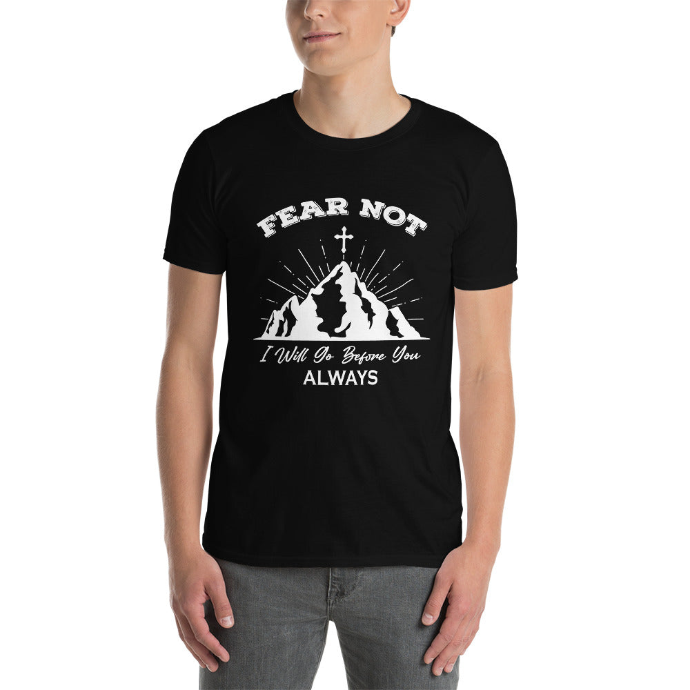 Fear not Kurzärmeliges Unisex-T-Shirt - souverista