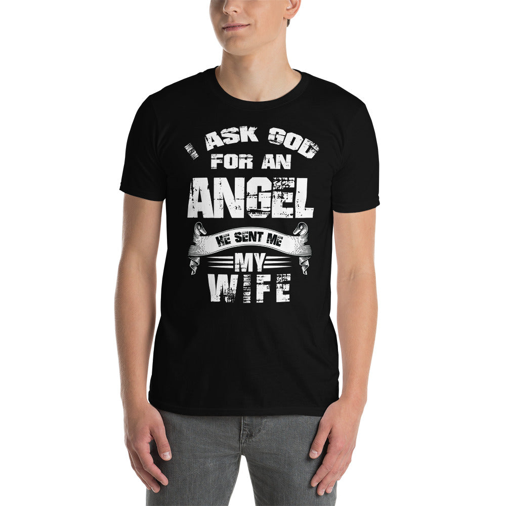 Angel Kurzärmeliges Unisex-T-Shirt - souverista