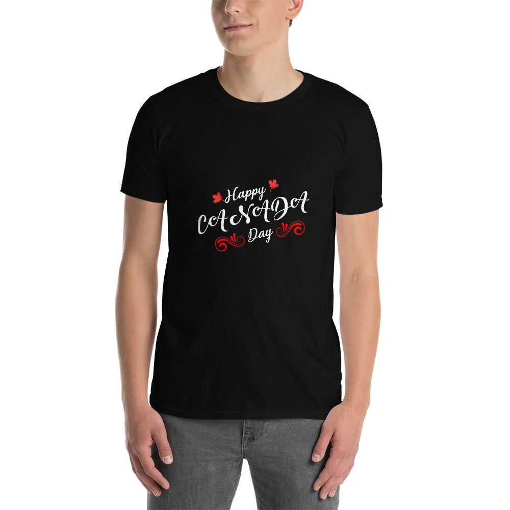 Happy canada Day Unisex-T-Shirt - souverista