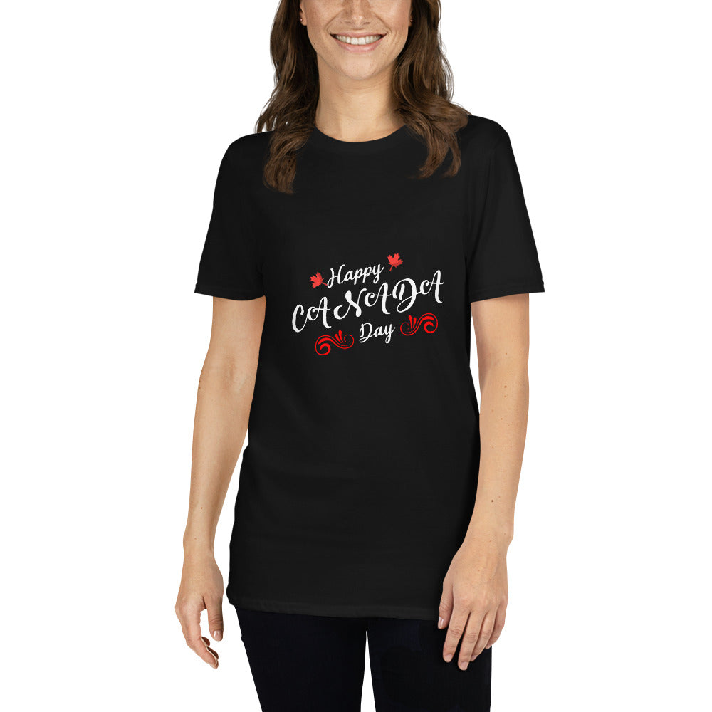 Happy canada Day Unisex-T-Shirt - souverista