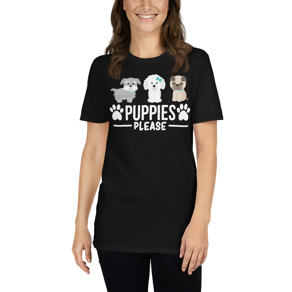 Puppies please Unisex-T-Shirt