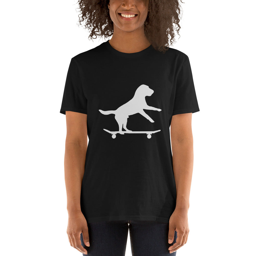 Dog Skating Unisex-T-Shirt - souverista