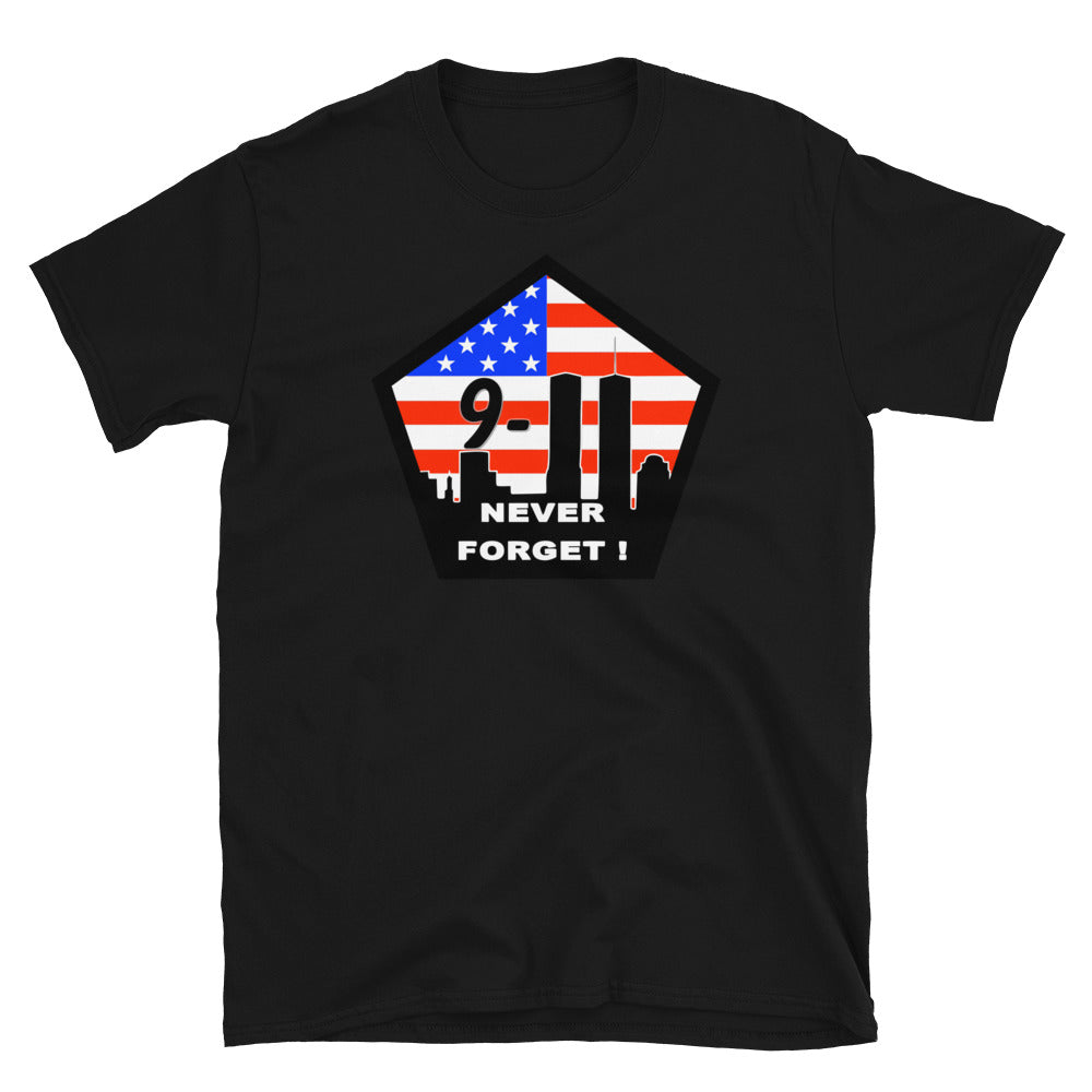 9/11 never forget Unisex-T-Shirt