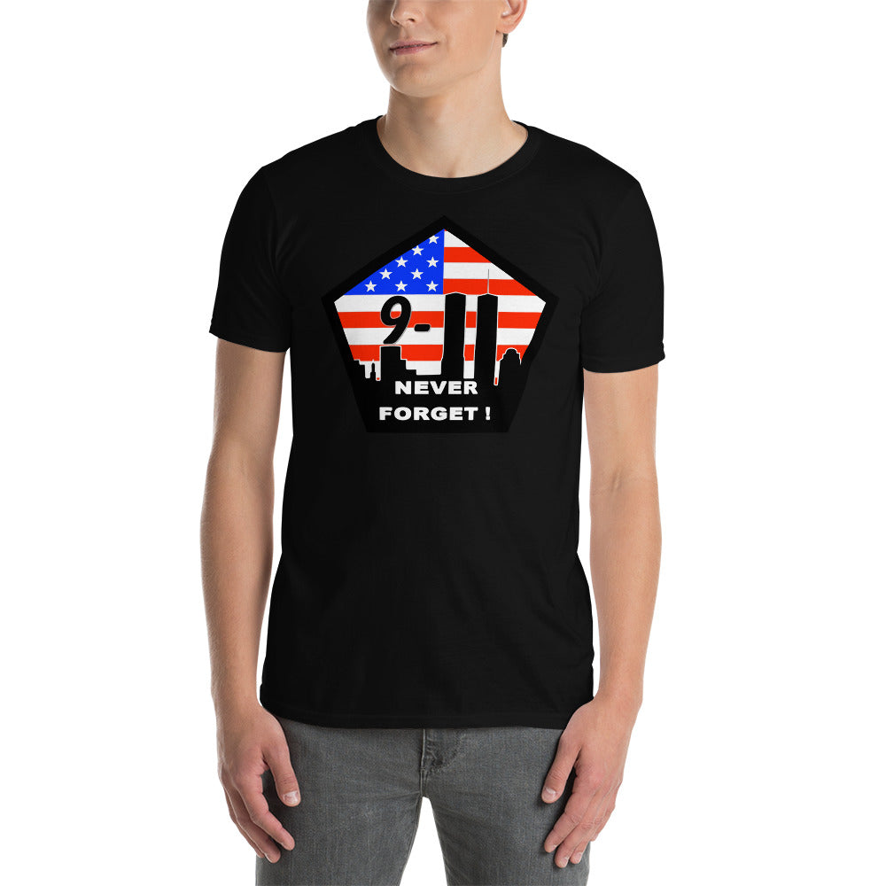 9/11 never forget Unisex-T-Shirt