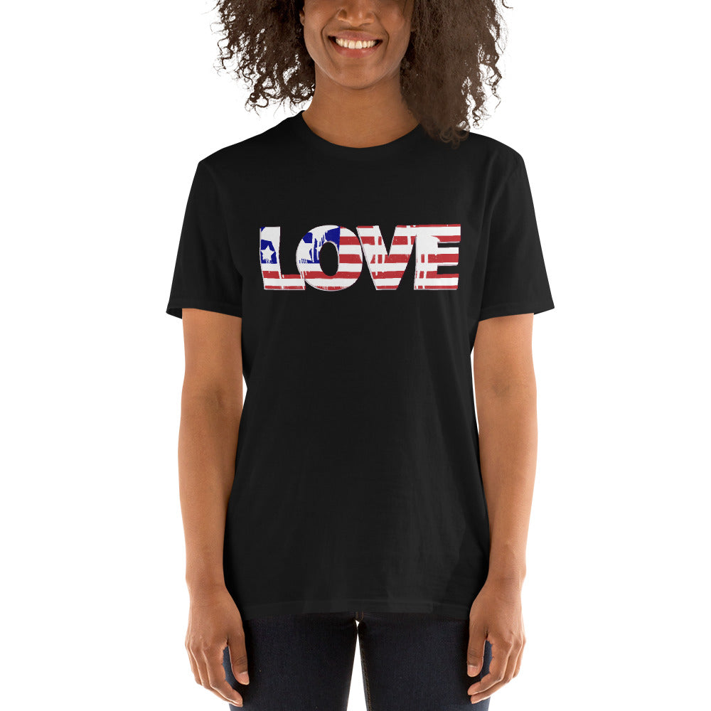 USA Love Unisex-T-Shirt