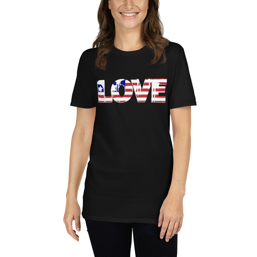 USA Love Unisex-T-Shirt
