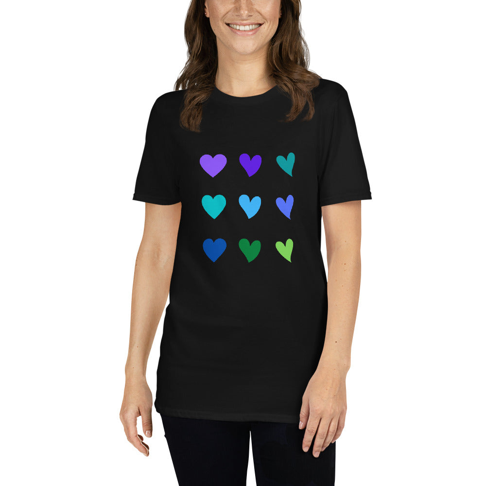 Herz Damen Unisex-T-Shirt