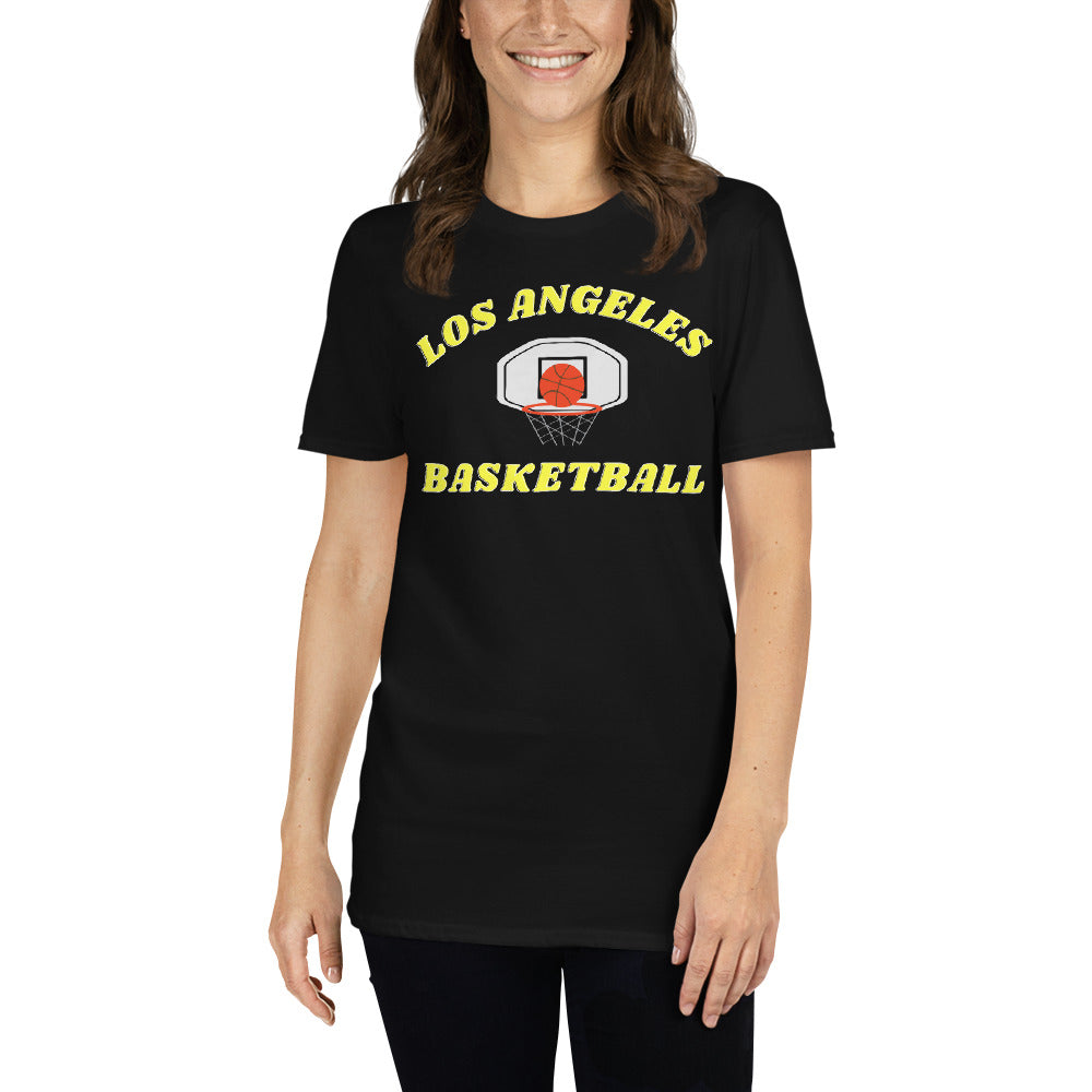 Los Angeles Basketball Unisex-T-Shirt - souverista