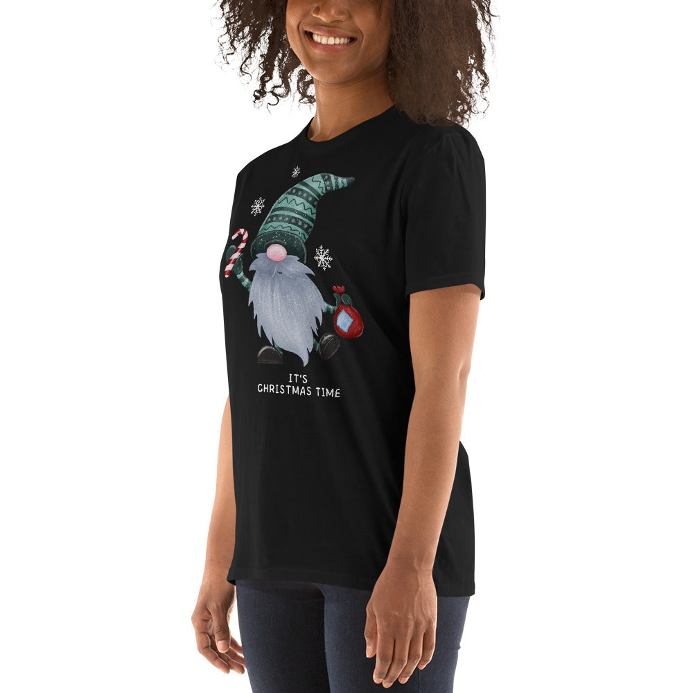 Wichtel Mann, Weihnachtsmann T-Shirt, Weihnachten Shirt, Geschenk Weihnachten, personalisiertes T-Shirt, Kurzärmeliges Unisex-T-Shirt - souverista