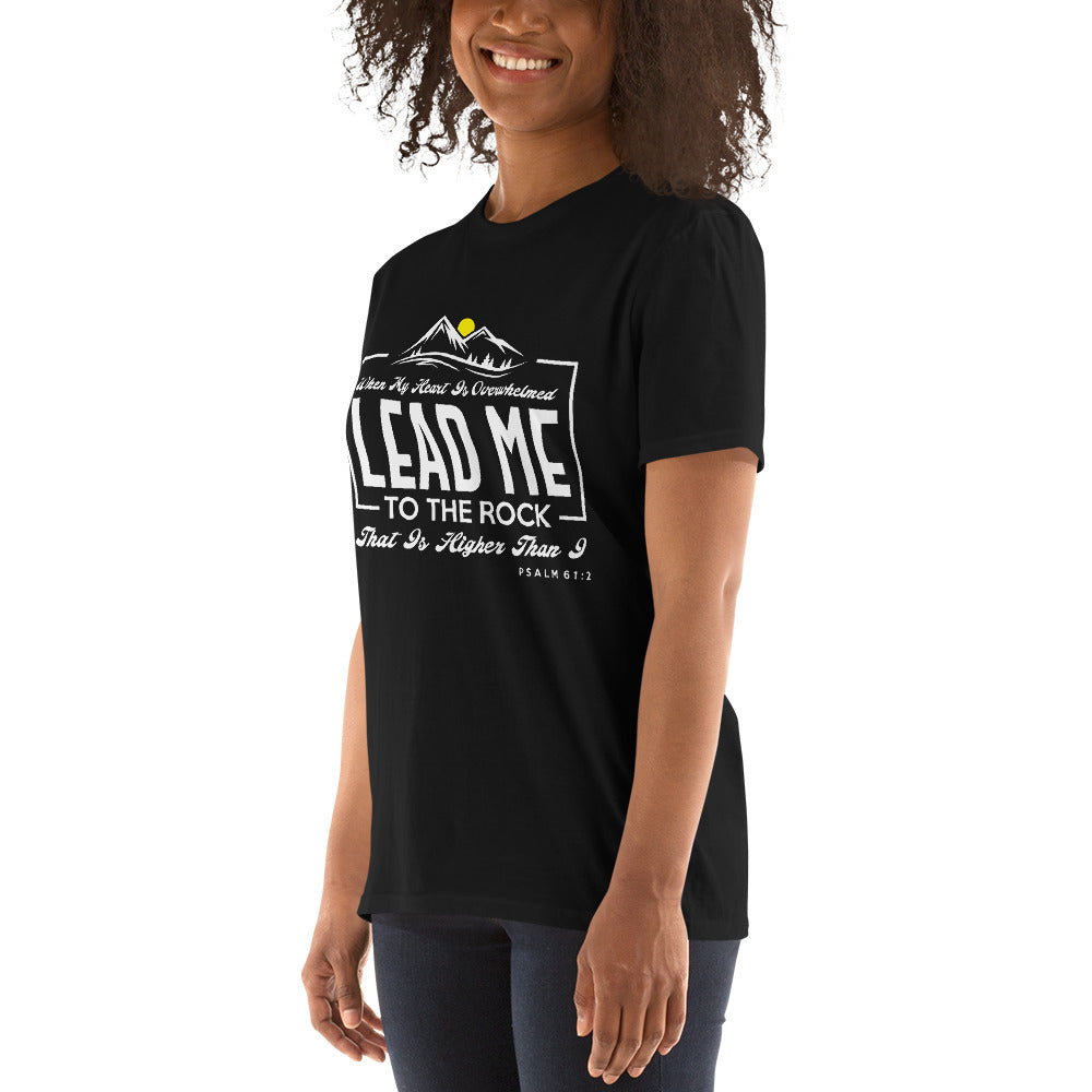 Lead me to the rock Kurzärmeliges Unisex-T-Shirt - souverista