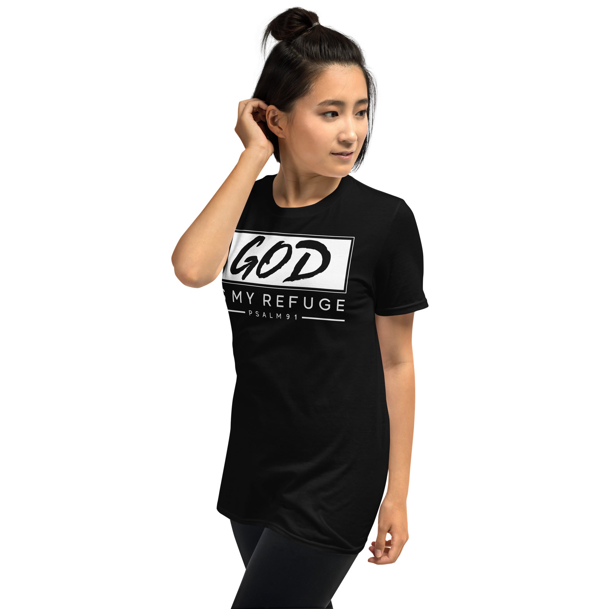 God is my refuge Unisex-T-Shirt
