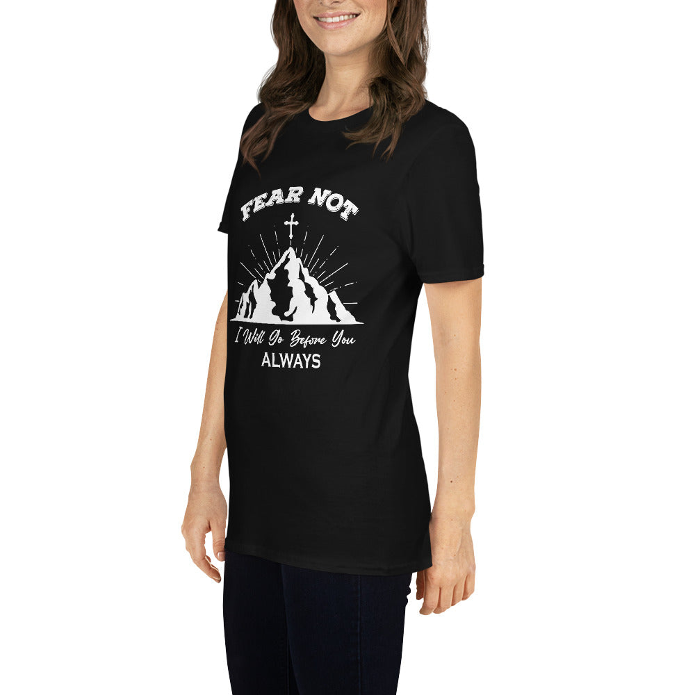 Fear not Kurzärmeliges Unisex-T-Shirt - souverista