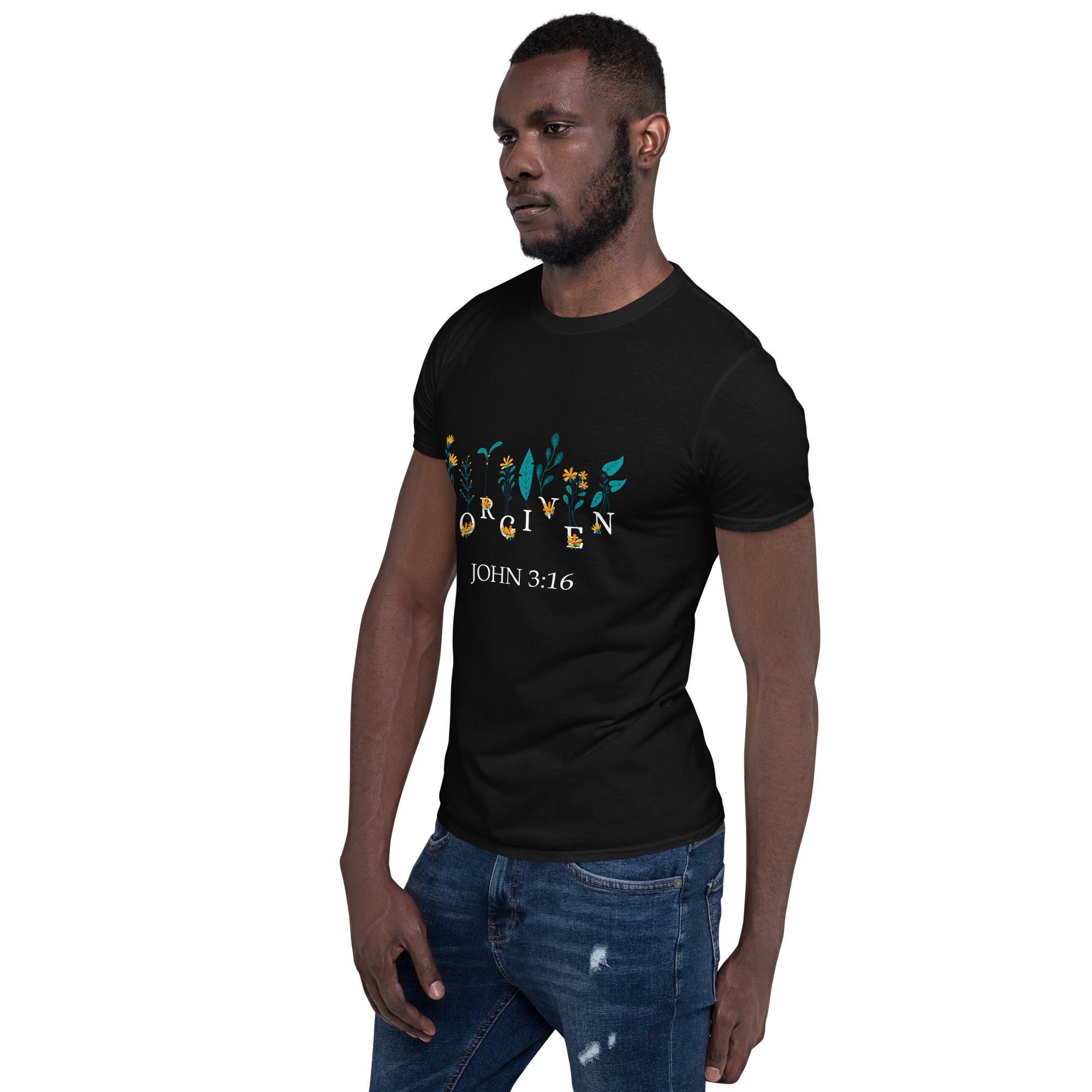 Forgiven Kurzärmeliges Unisex-T-Shirt - souverista