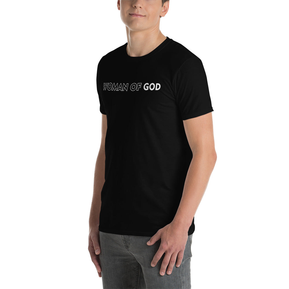 Woman of god Kurzärmeliges Unisex-T-Shirt
