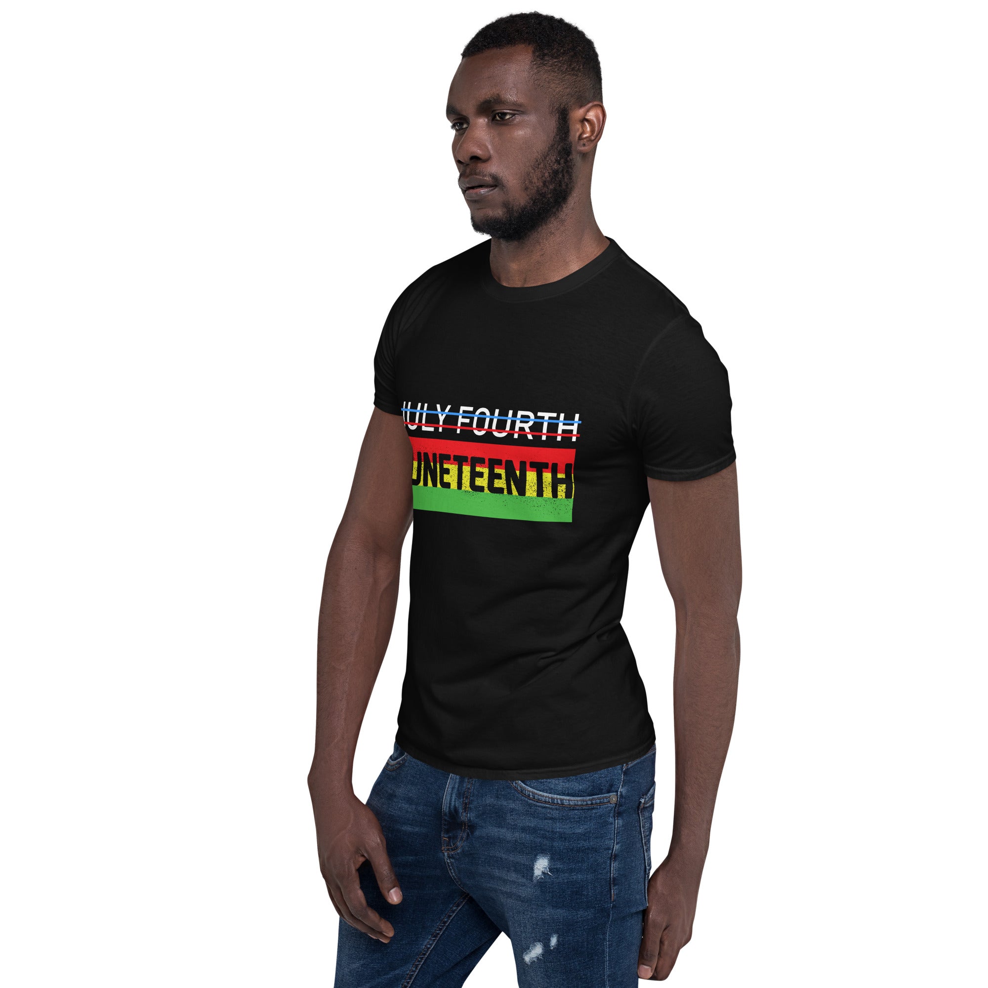 Juneteeth Kurzärmeliges Unisex-T-Shirt