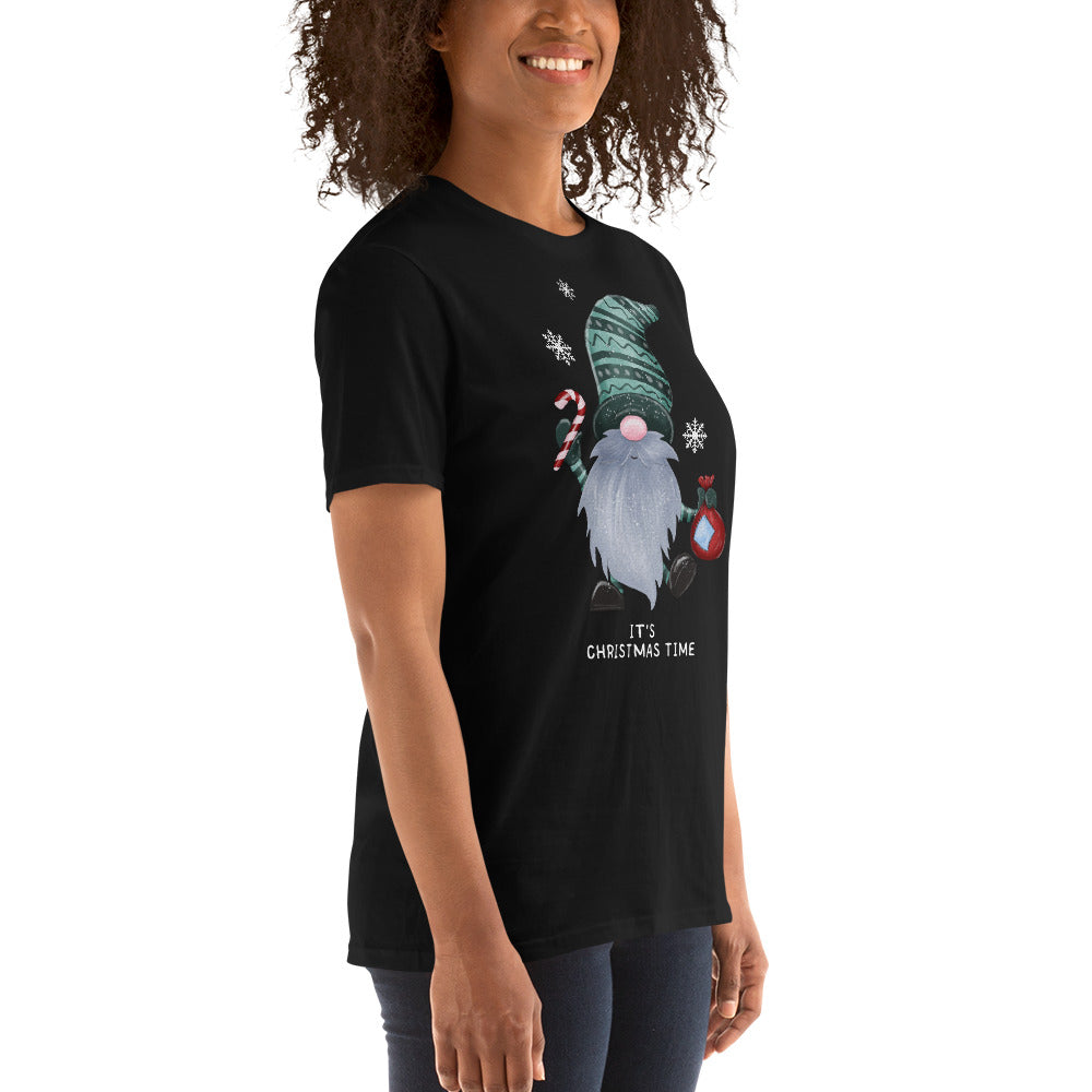 Wichtel Mann, Weihnachtsmann T-Shirt, Weihnachten Shirt, Geschenk Weihnachten, personalisiertes T-Shirt, Kurzärmeliges Unisex-T-Shirt - souverista