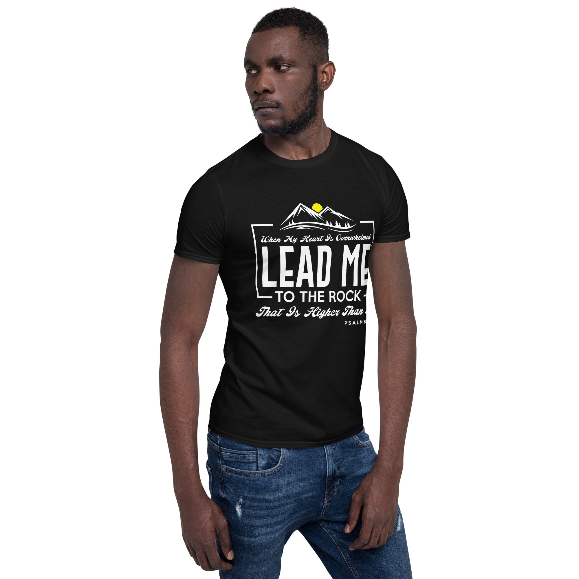 Lead me to the rock Kurzärmeliges Unisex-T-Shirt - souverista