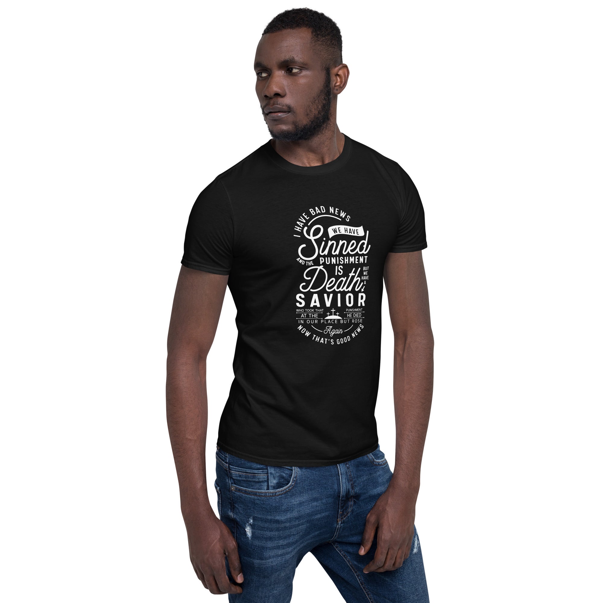 Savior Kurzärmeliges Unisex-T-Shirt - souverista