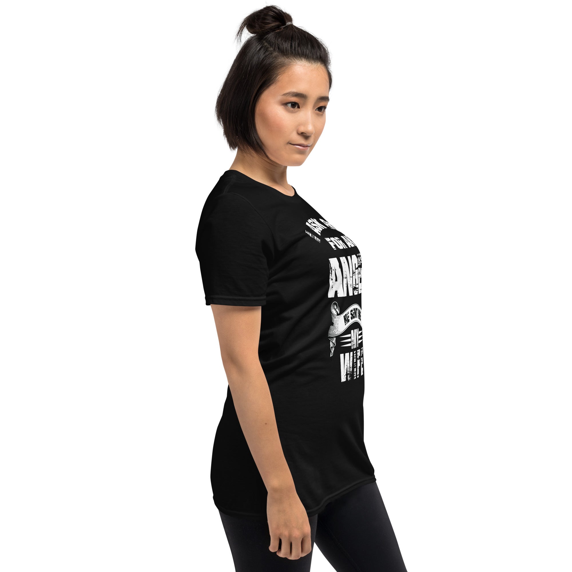 Angel Kurzärmeliges Unisex-T-Shirt - souverista