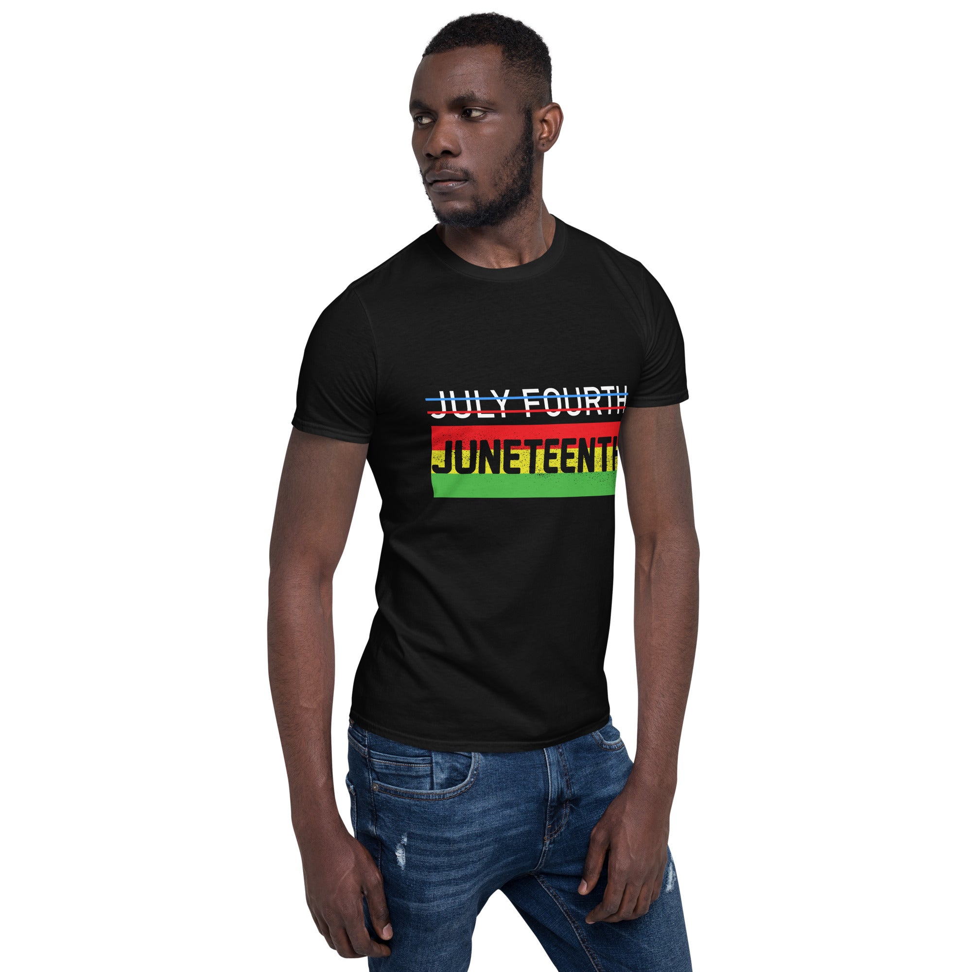 Juneteeth Kurzärmeliges Unisex-T-Shirt