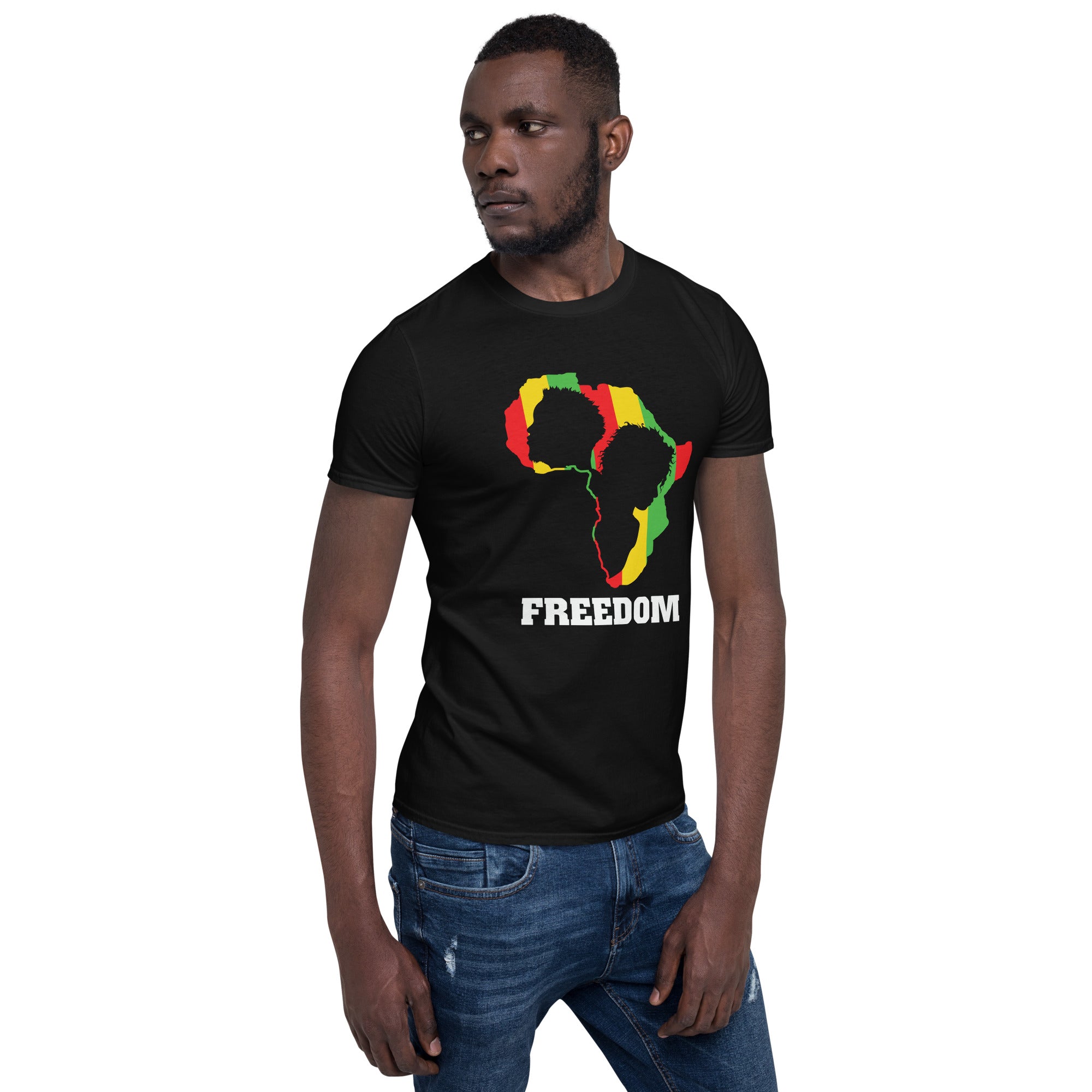 Freedom for Africa Unisex-T-Shirt - souverista