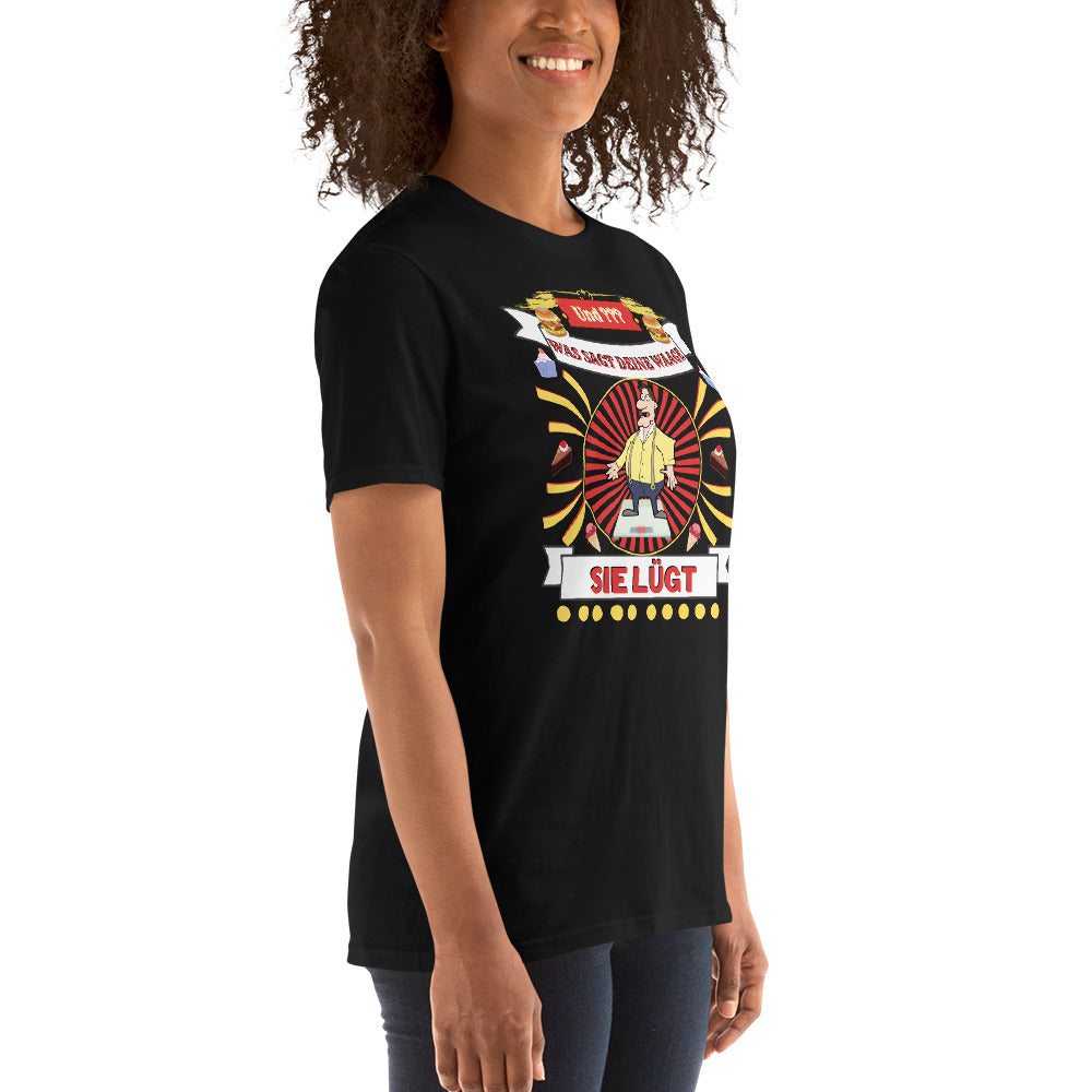 Die Waage lügt T-Shirt - souverista