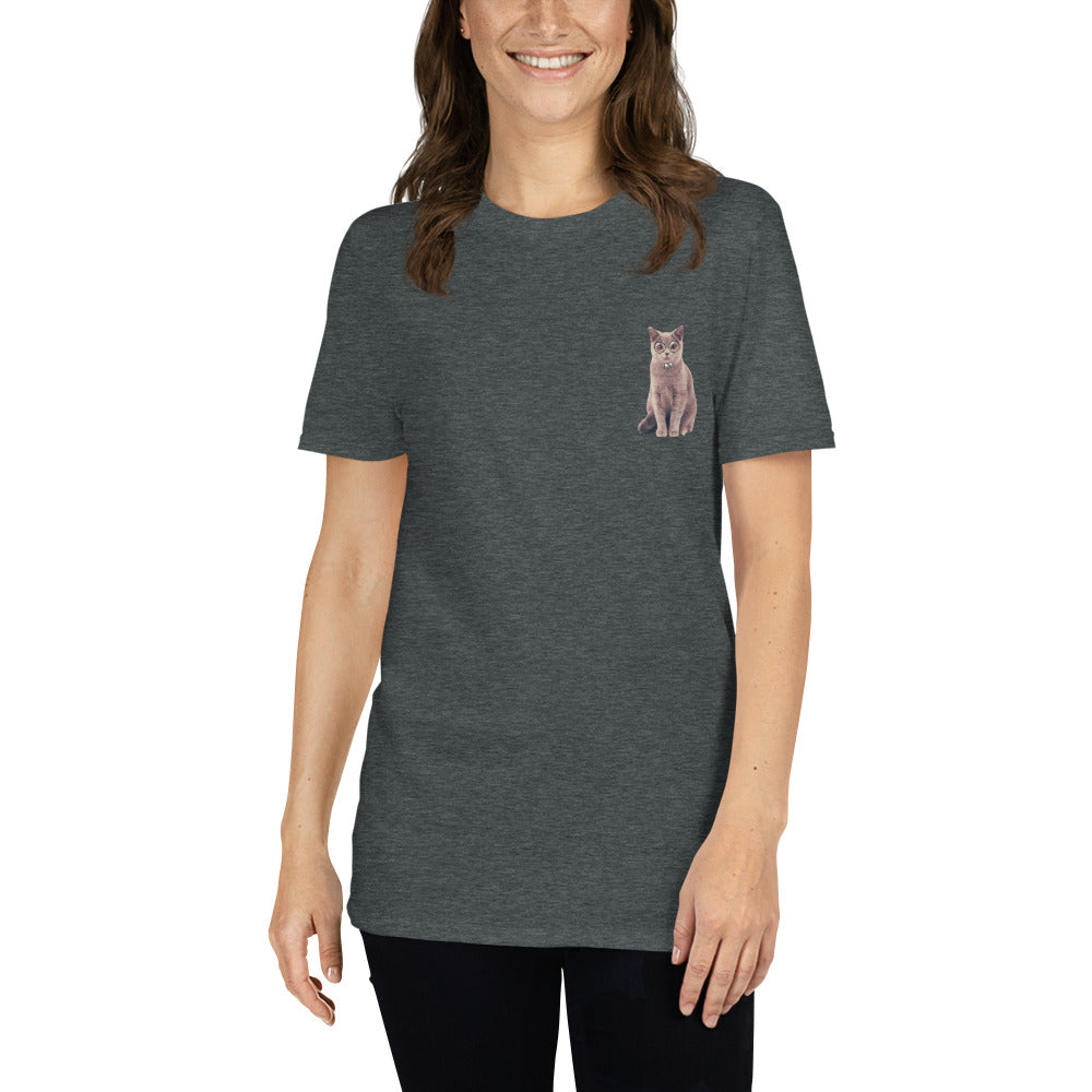 Katzen Shirt Unisex-T-Shirt