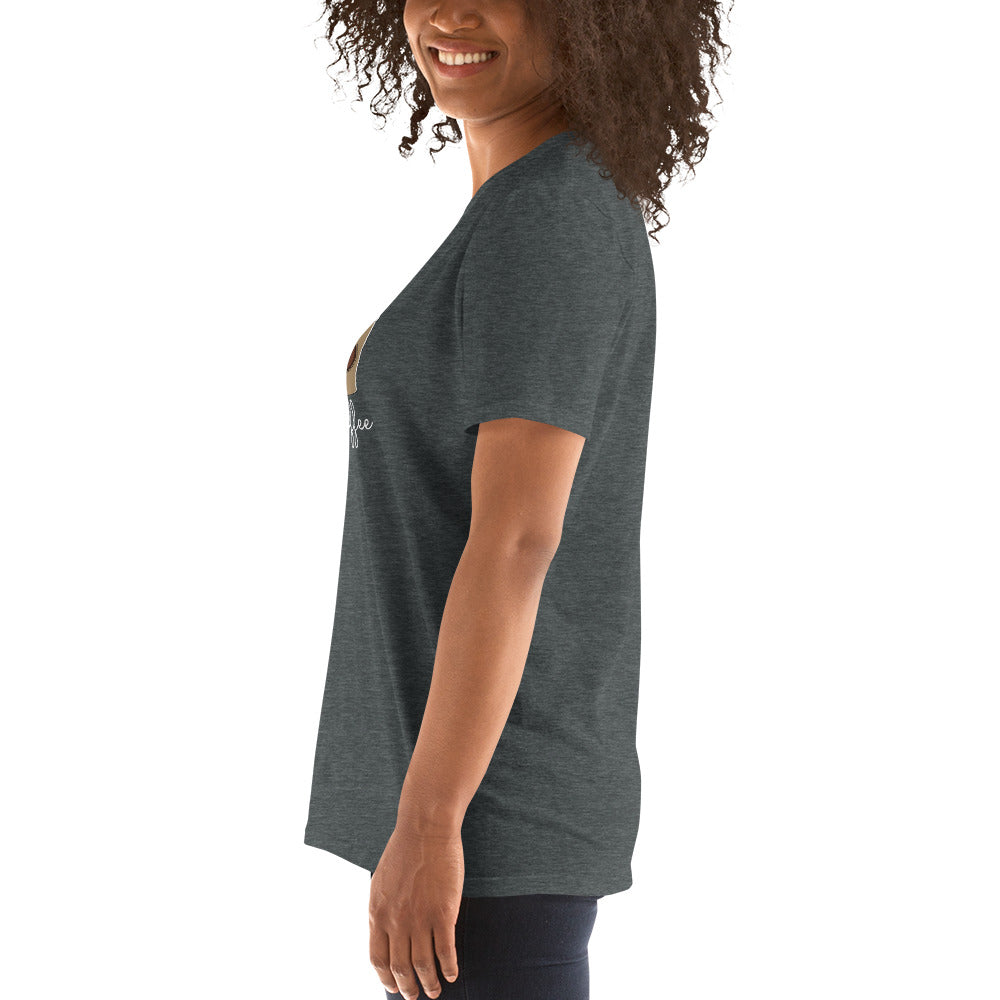 Love - Peace - Coffee Unisex-T-Shirt - souverista