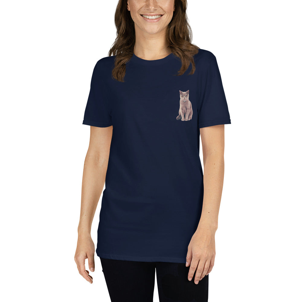 Katzen Shirt Unisex-T-Shirt