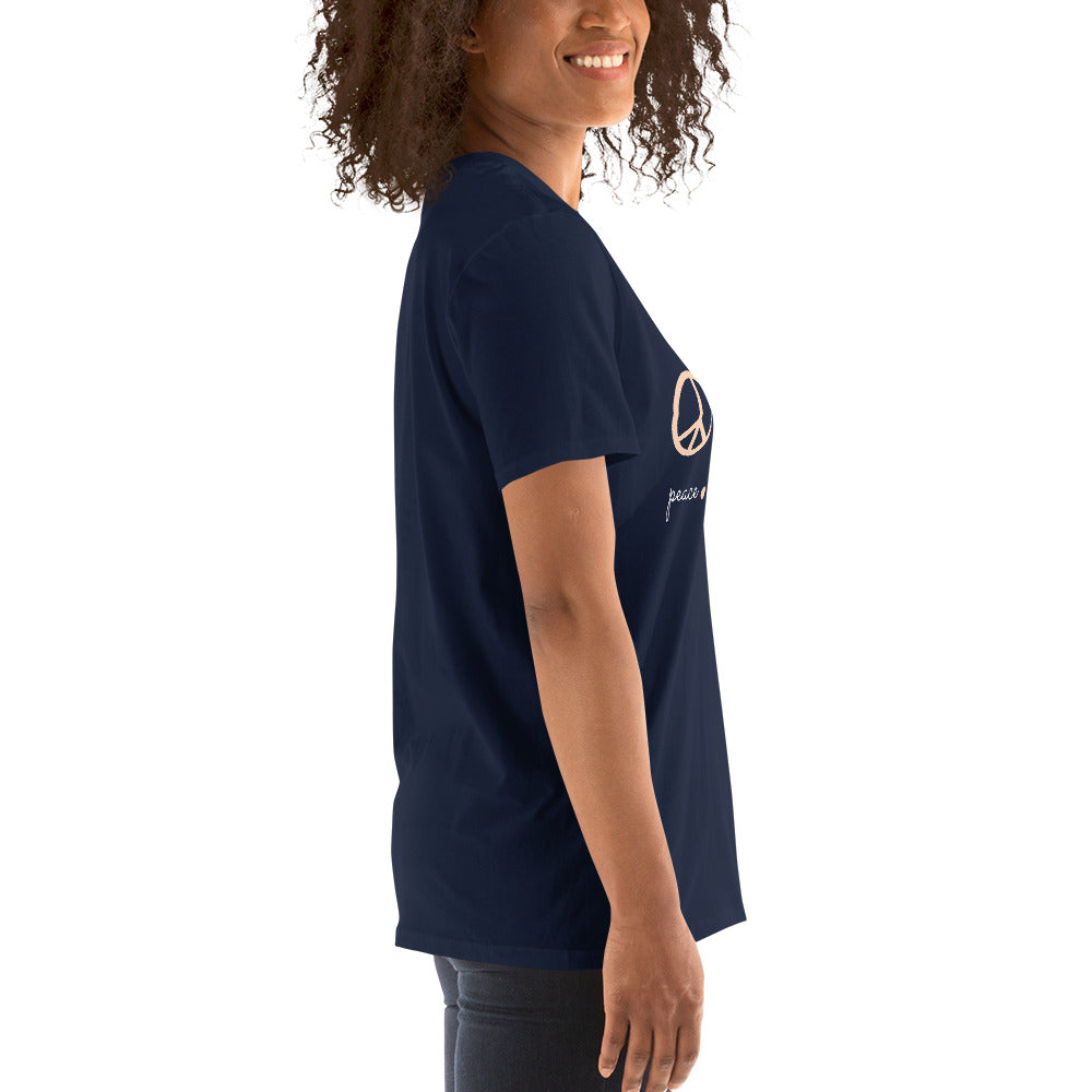 Love - Peace - Coffee Unisex-T-Shirt - souverista