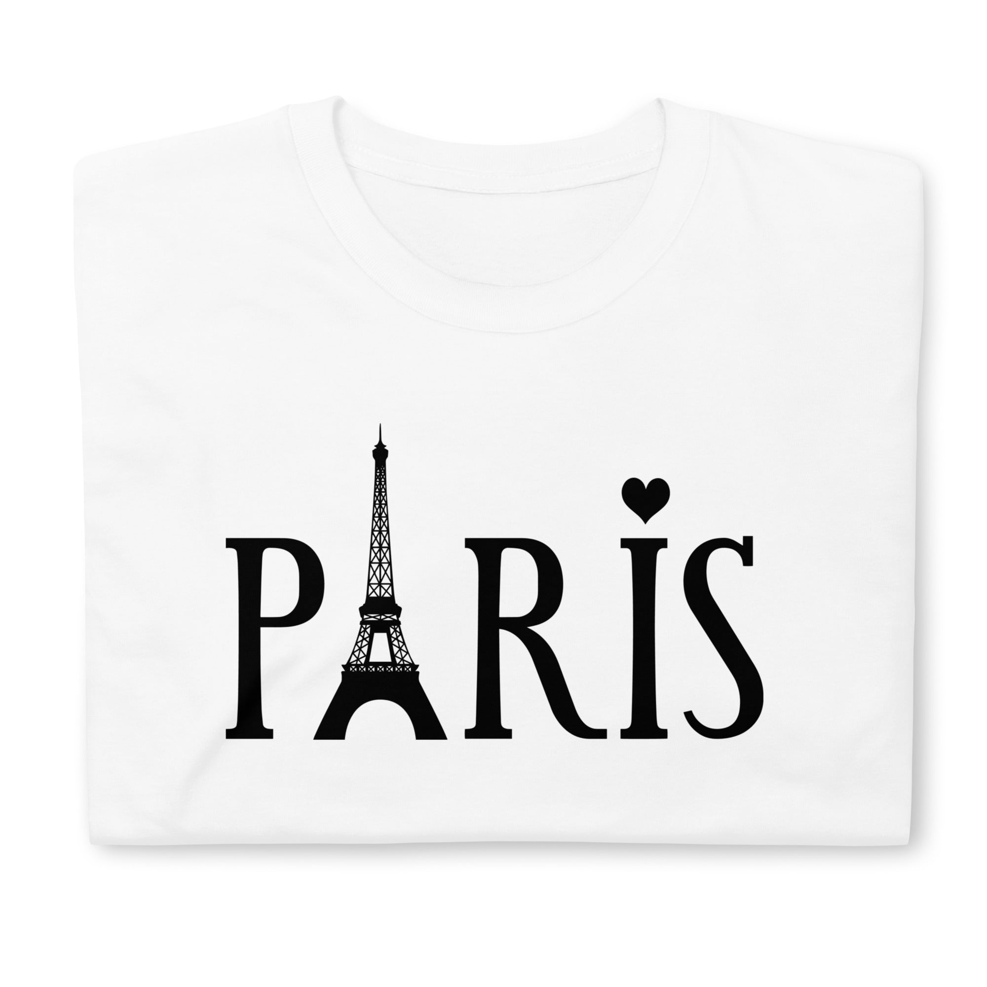 Paris, Kurzärmeliges Unisex-T-Shirt - souverista
