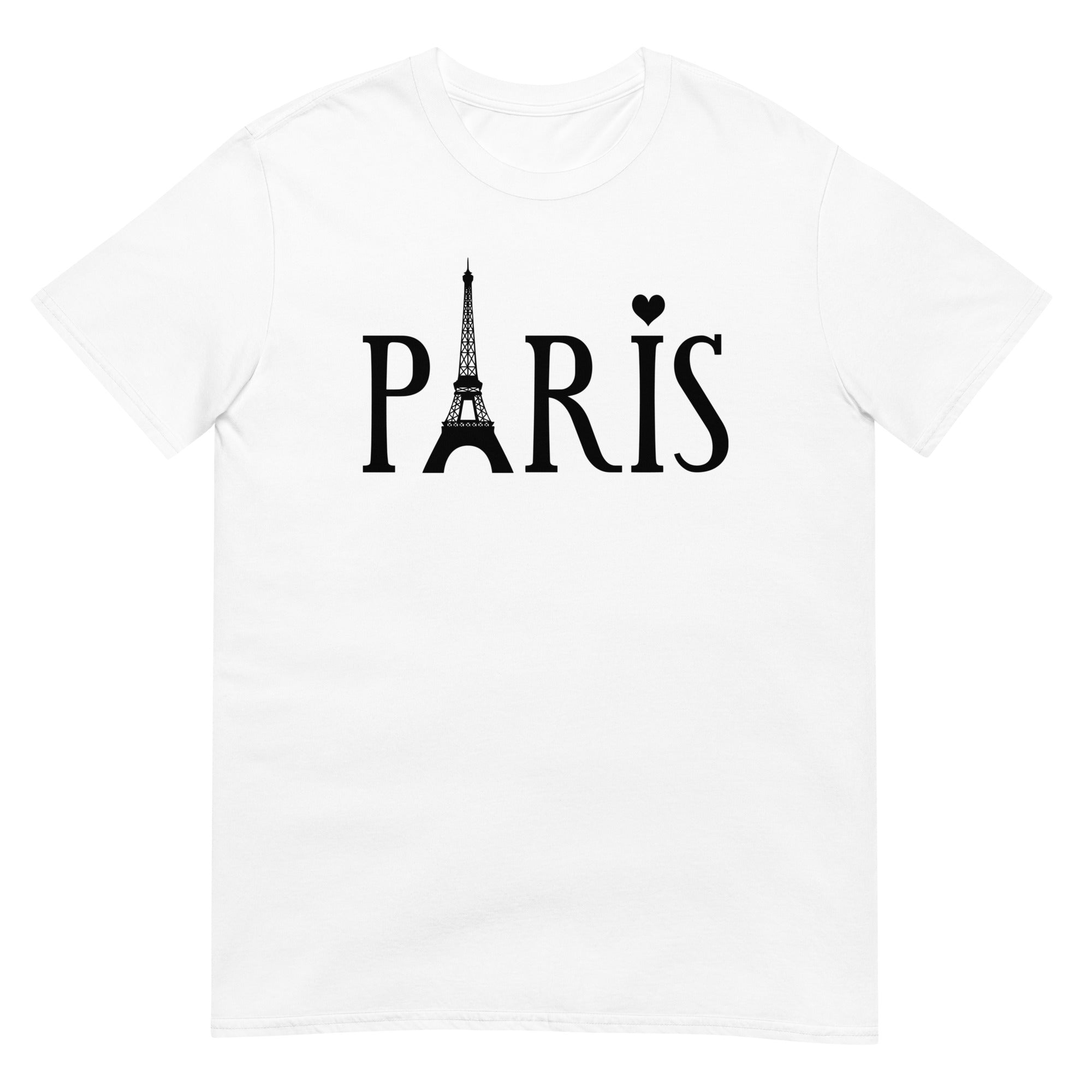 Paris, Kurzärmeliges Unisex-T-Shirt - souverista