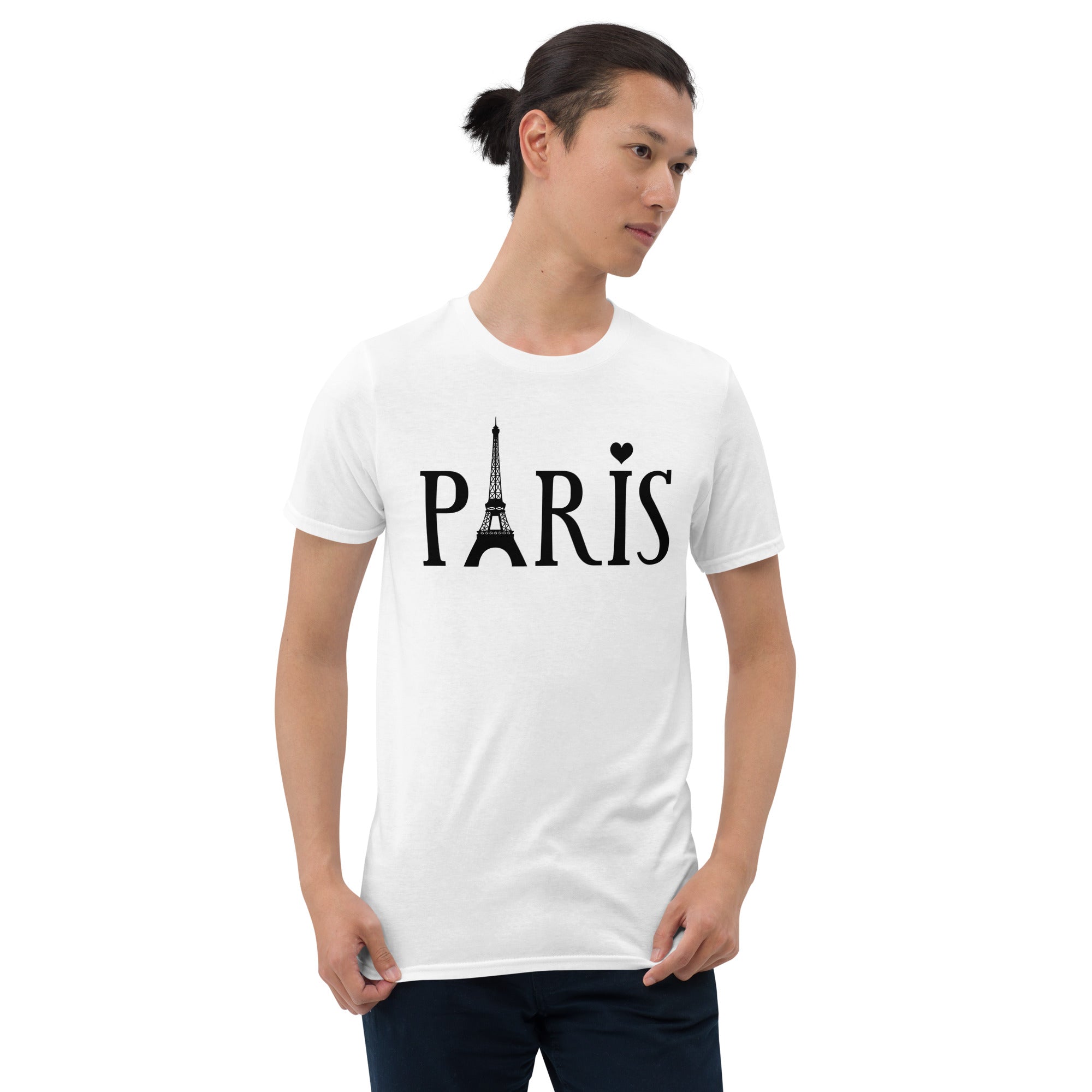 Paris, Kurzärmeliges Unisex-T-Shirt - souverista