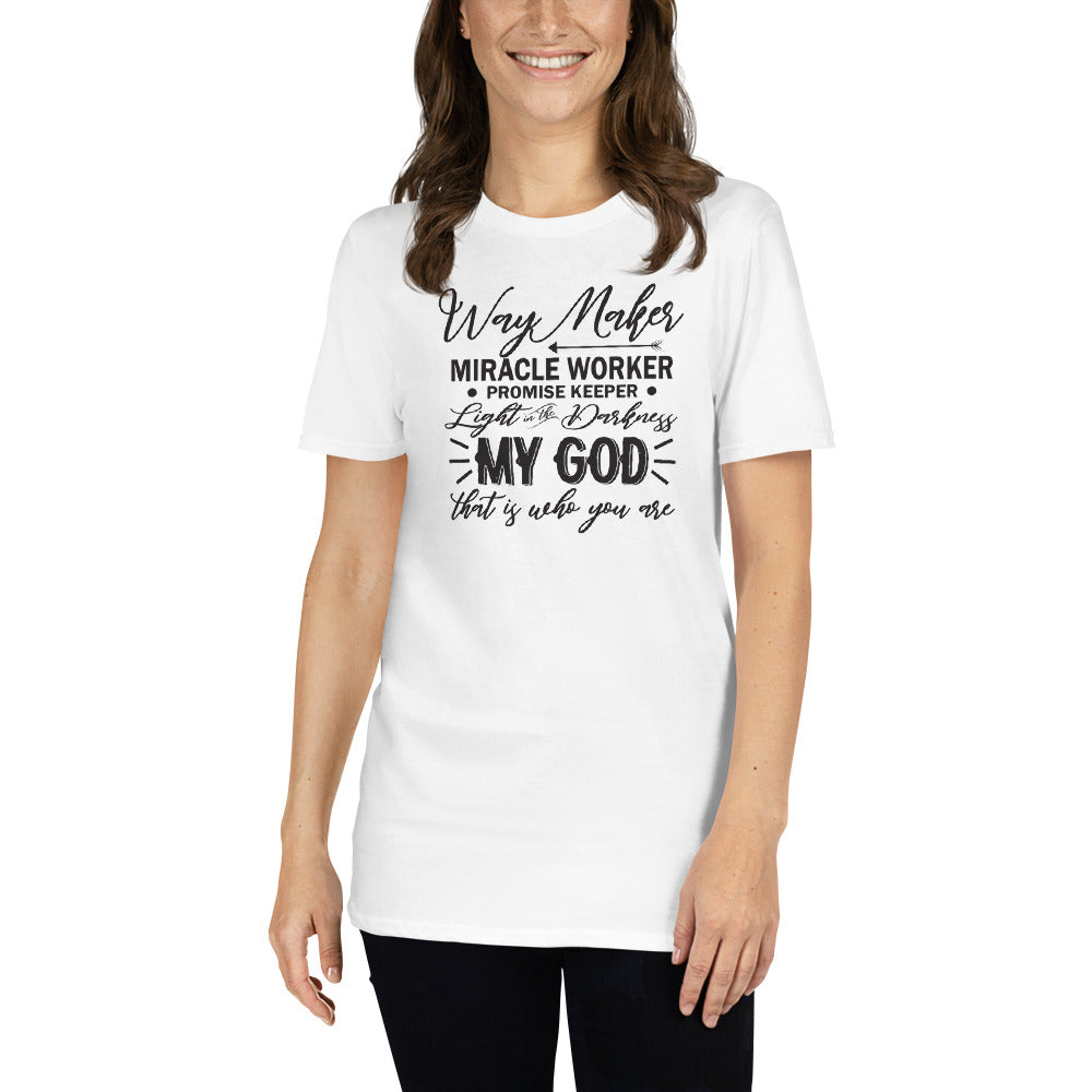 My god Kurzärmeliges Unisex-T-Shirt