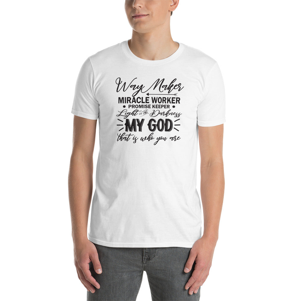 My god Kurzärmeliges Unisex-T-Shirt