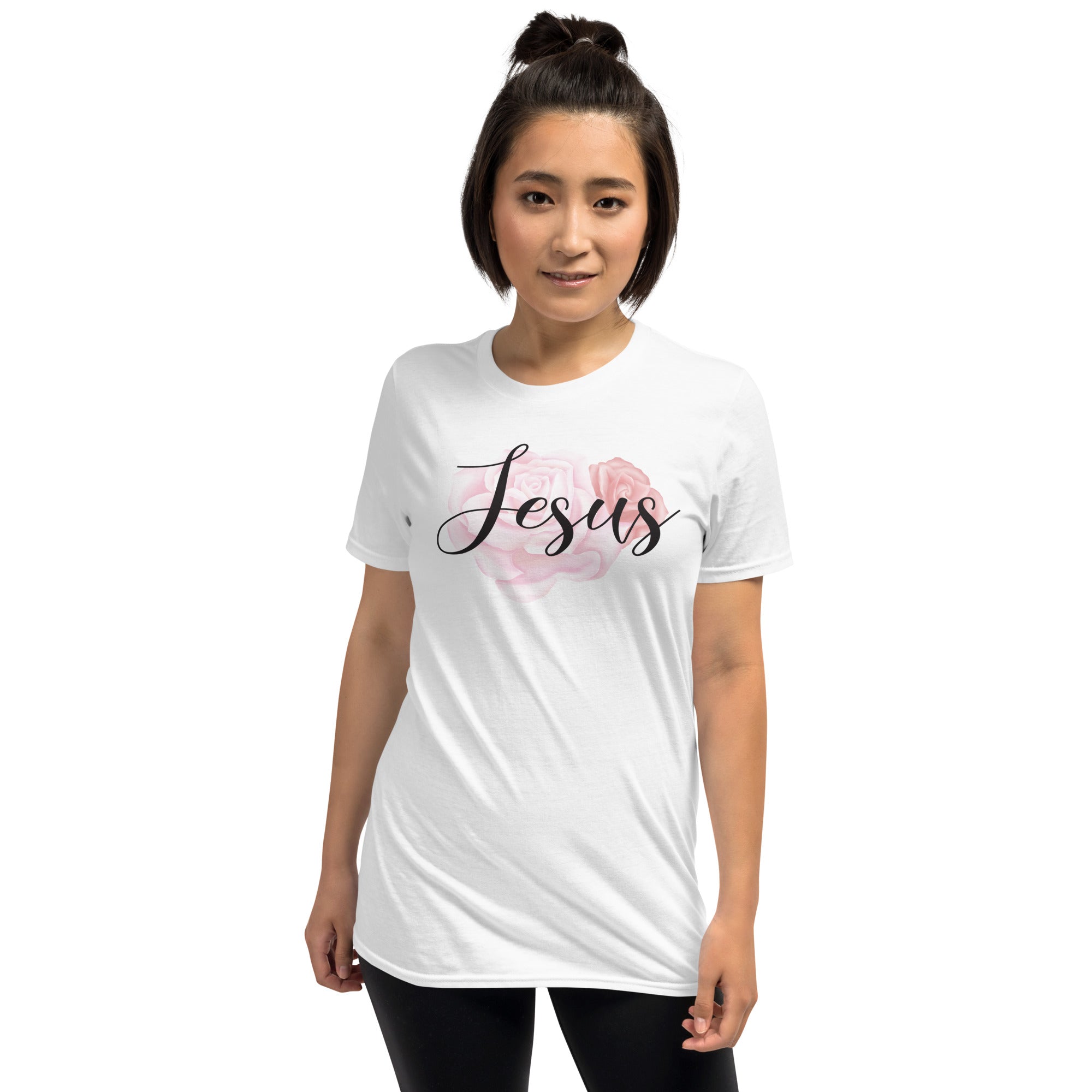 Jesus Kurzärmeliges Unisex-T-Shirt