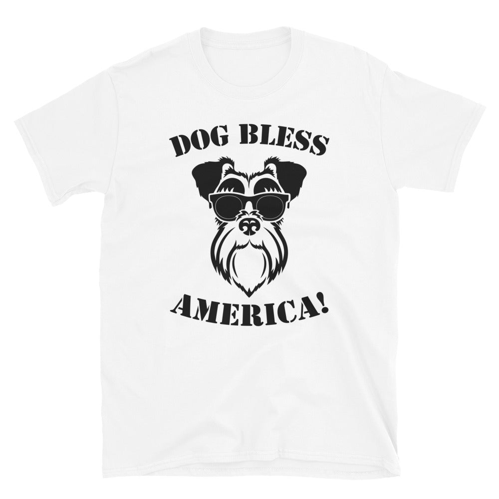 Dog bless america Unisex-T-Shirt