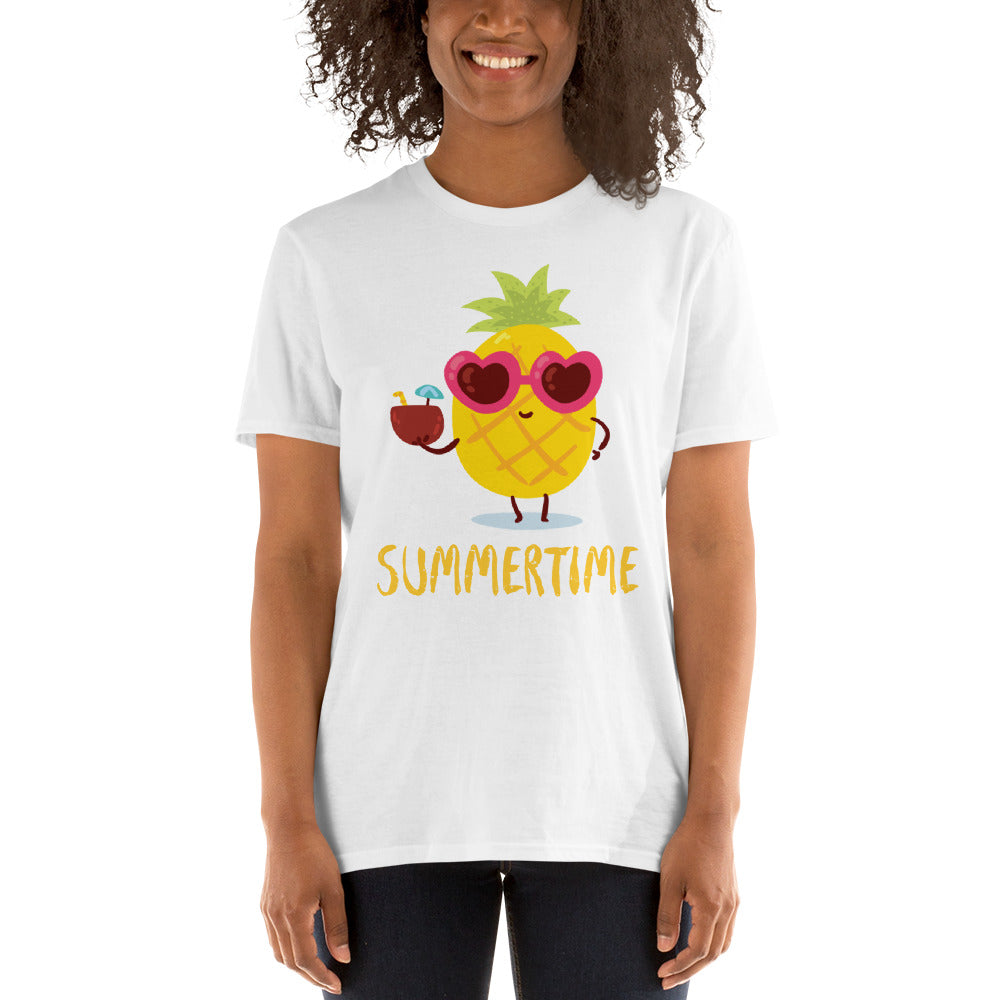 Summertime Ananas Unisex-T-Shirt