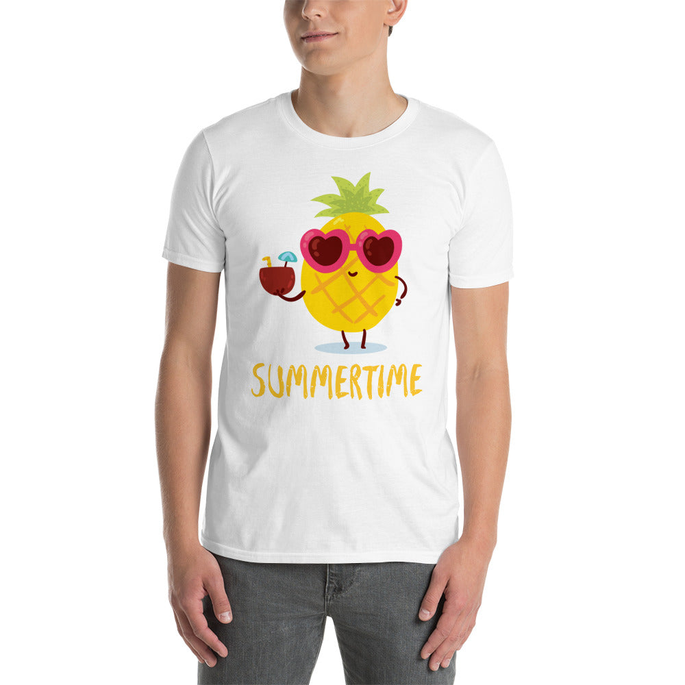Summertime Ananas Unisex-T-Shirt
