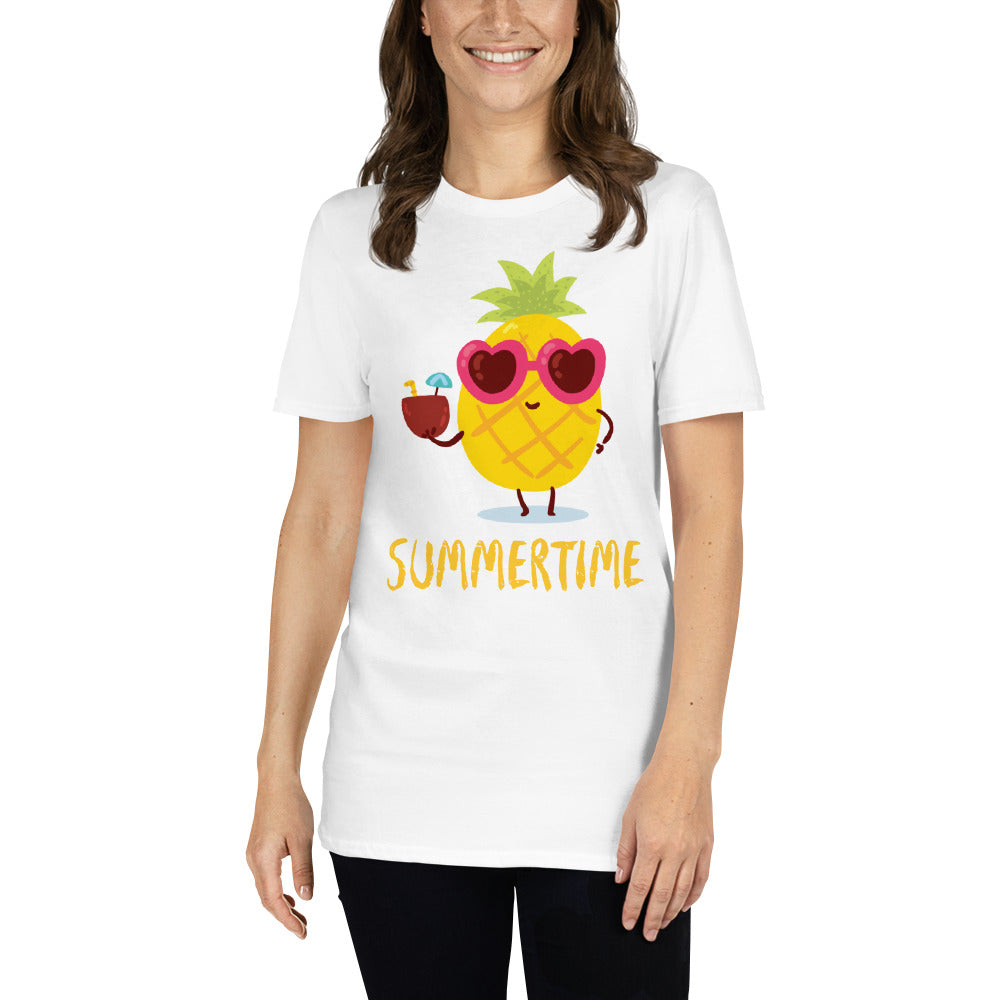 Summertime Ananas Unisex-T-Shirt