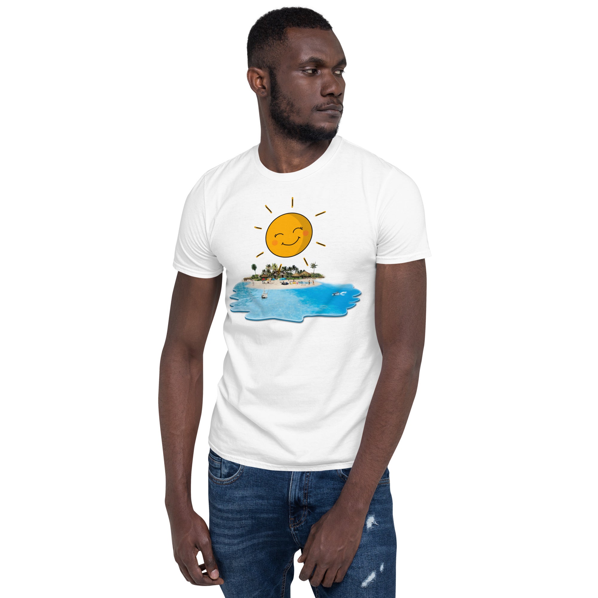 Summer sun beach Unisex-T-Shirt - souverista