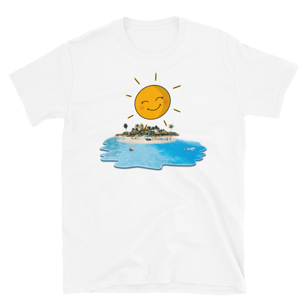 Summer sun beach Unisex-T-Shirt - souverista