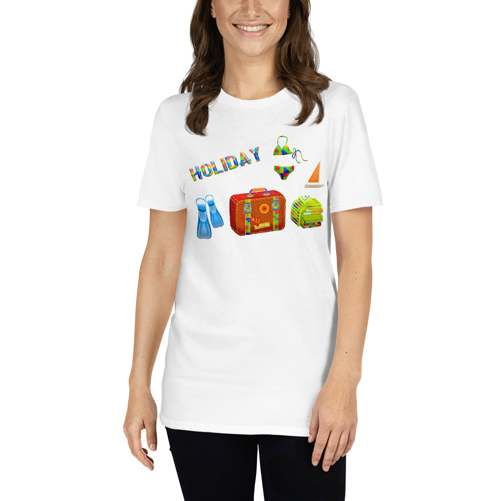 Holliday suitcase Unisex-T-Shirt