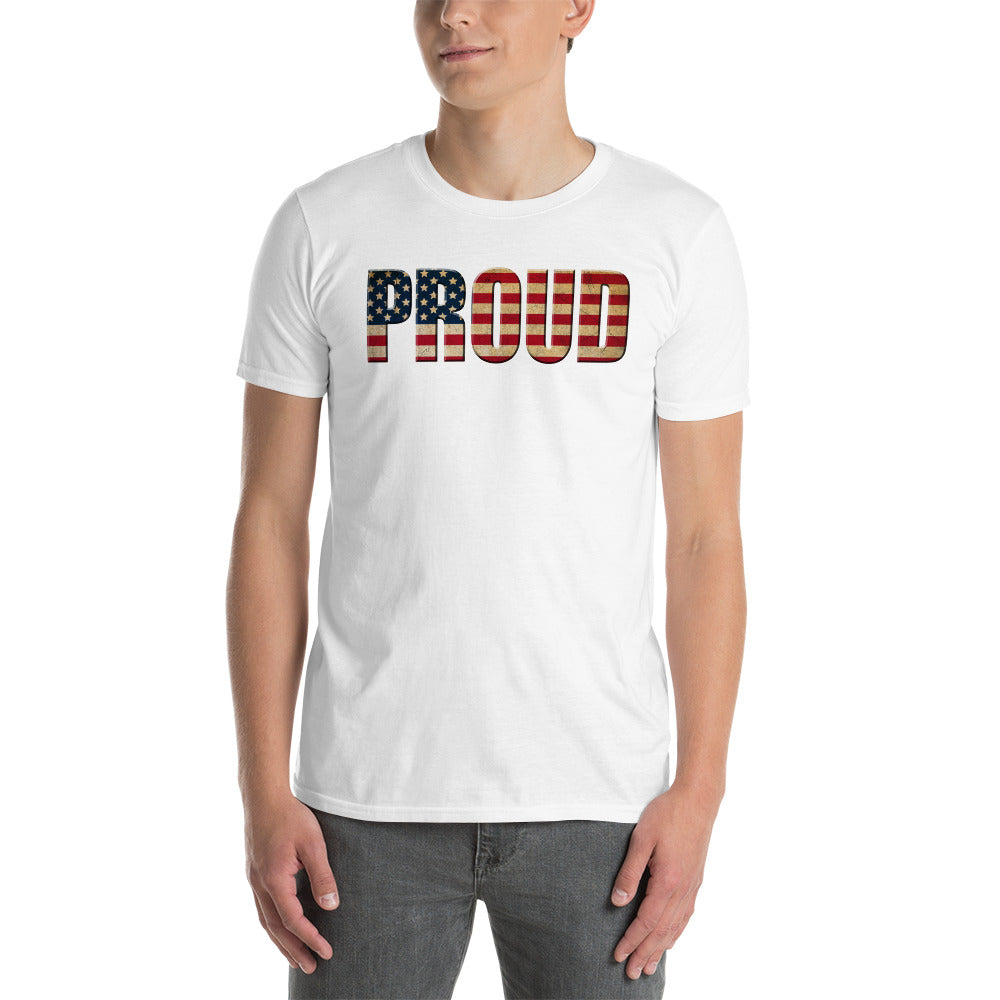 Proud USA Unisex-T-Shirt - souverista