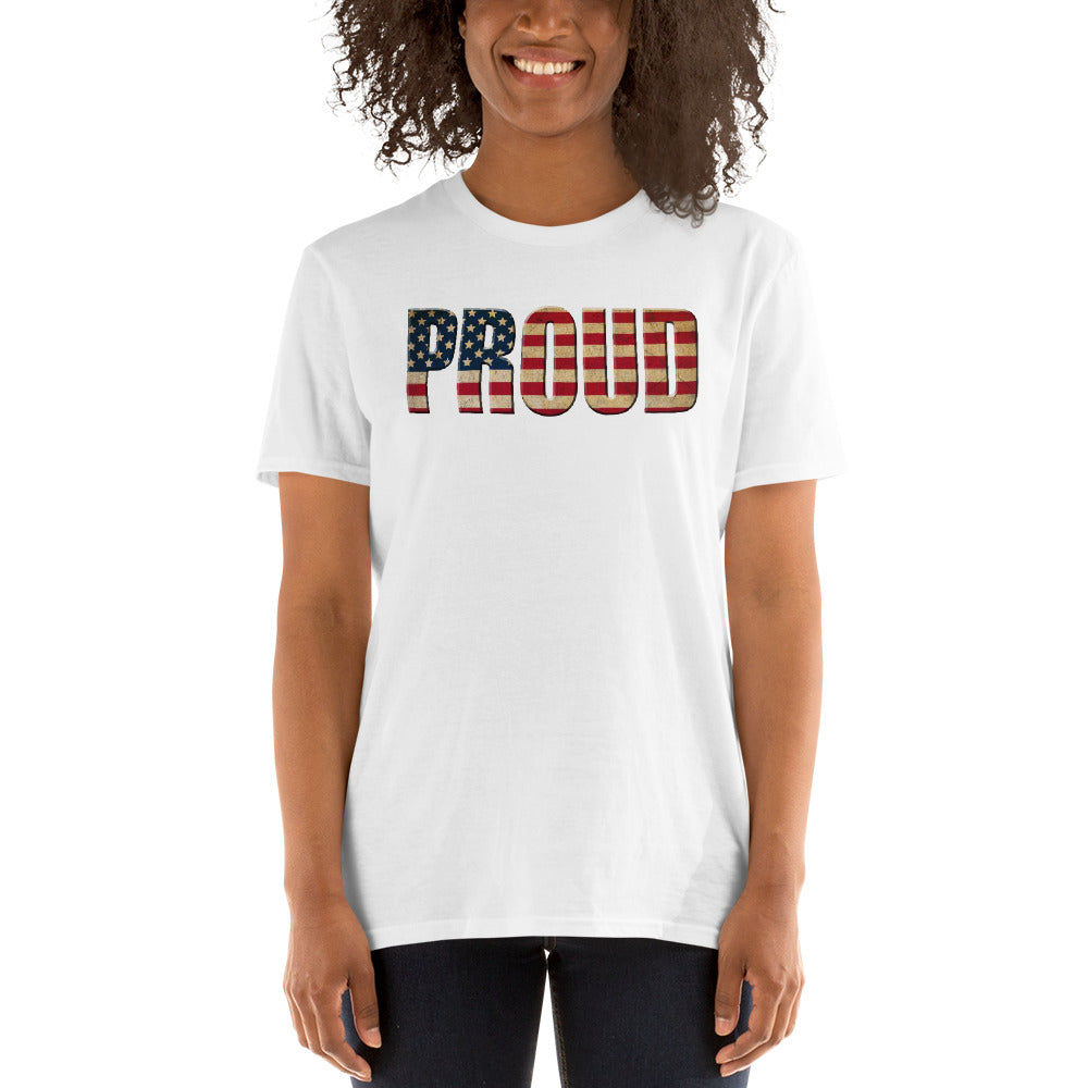 Proud USA Unisex-T-Shirt - souverista