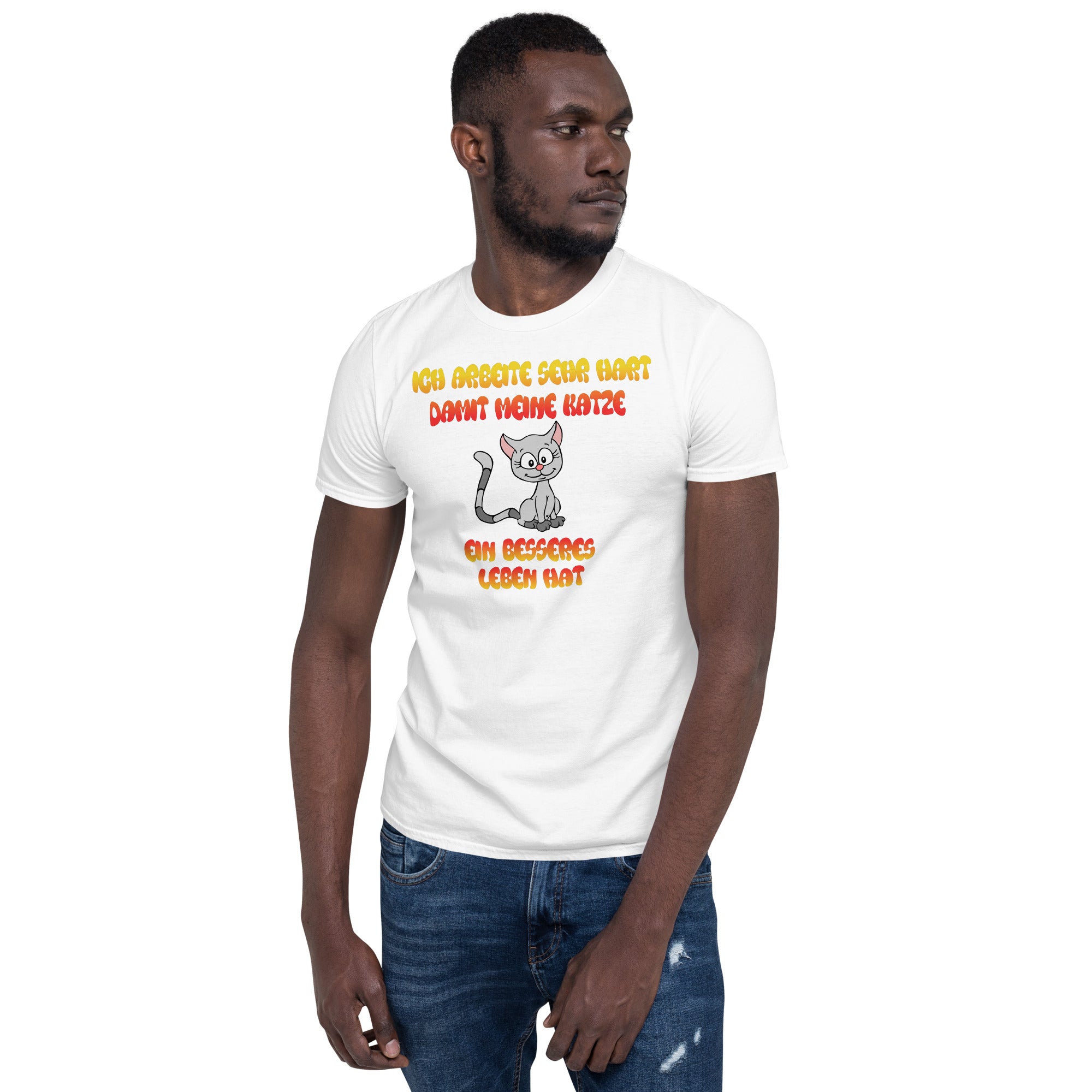 Arbeite hart Unisex-T-Shirt - souverista
