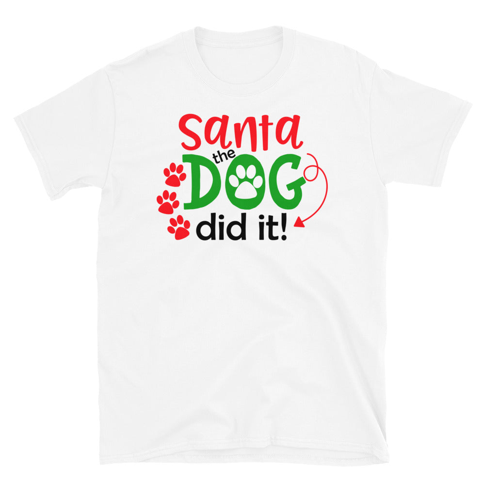 Santa the dog Unisex-T-Shirt
